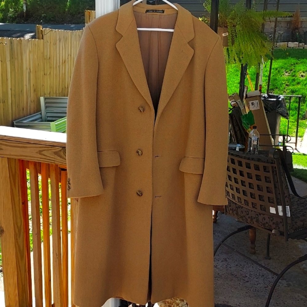 HAMMERSLEY Wool and Cashmere Coat size 42L
